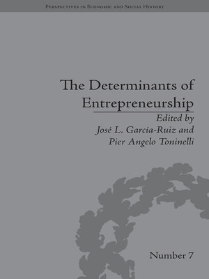 cover image of The Determinants of Entrepreneurship